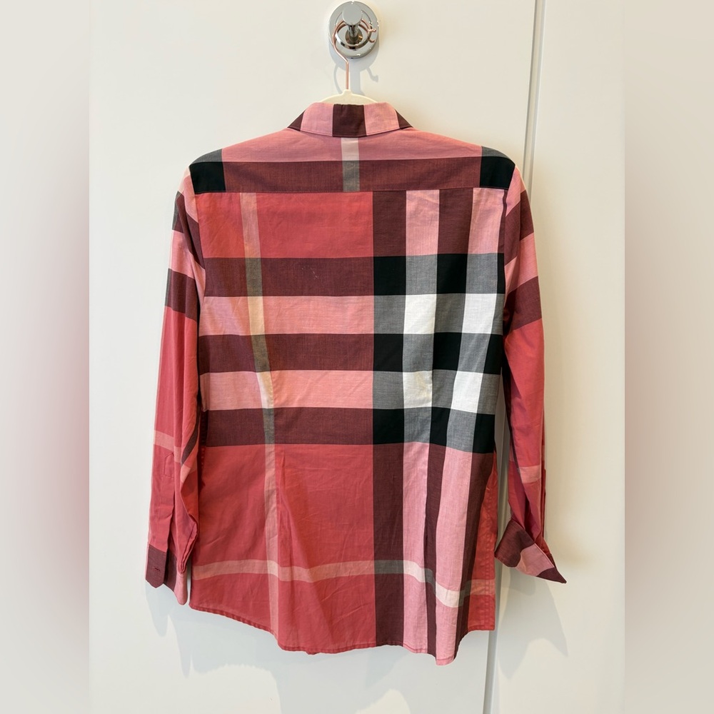 Burberry Classic Check Button-Down Shirt | Like New | Size S - Picture 3 of 9